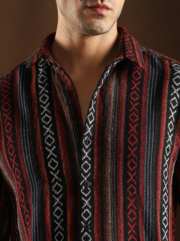 Folk-Weave Shirt