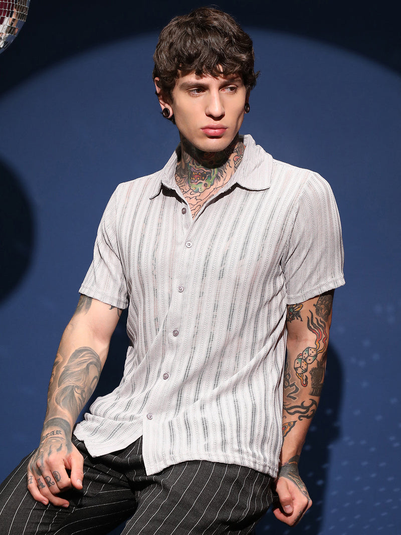 Ridge Knit Shirt