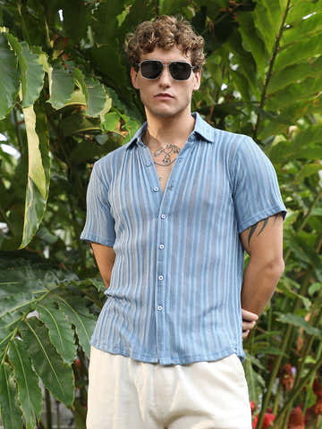 Ridge Knit Shirt