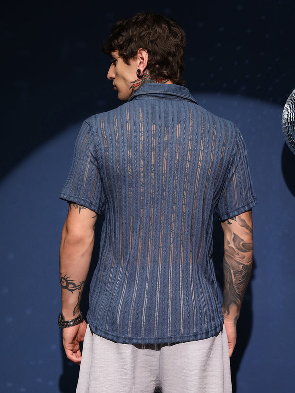 Ridge Knit Shirt