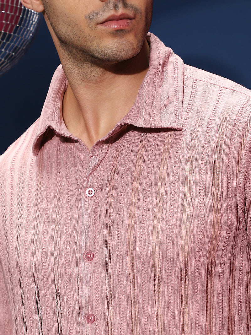 Ridge Knit Shirt