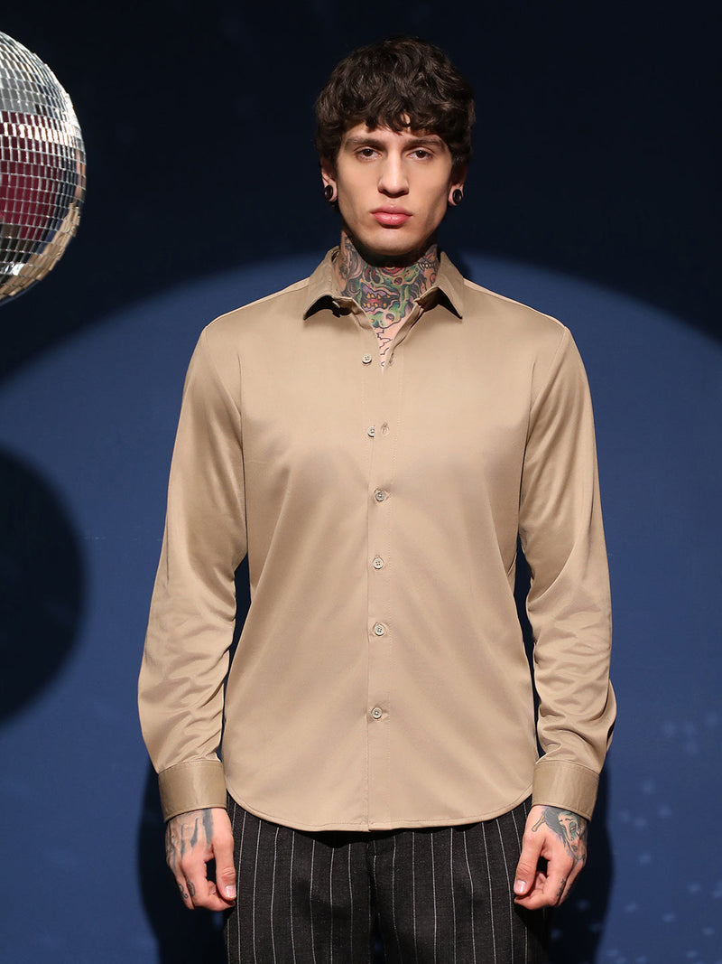 Solid Relaxed Shirt