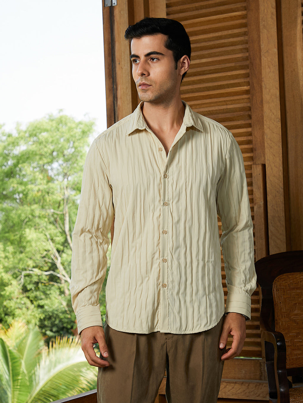 Quilt-Tactile Shirt