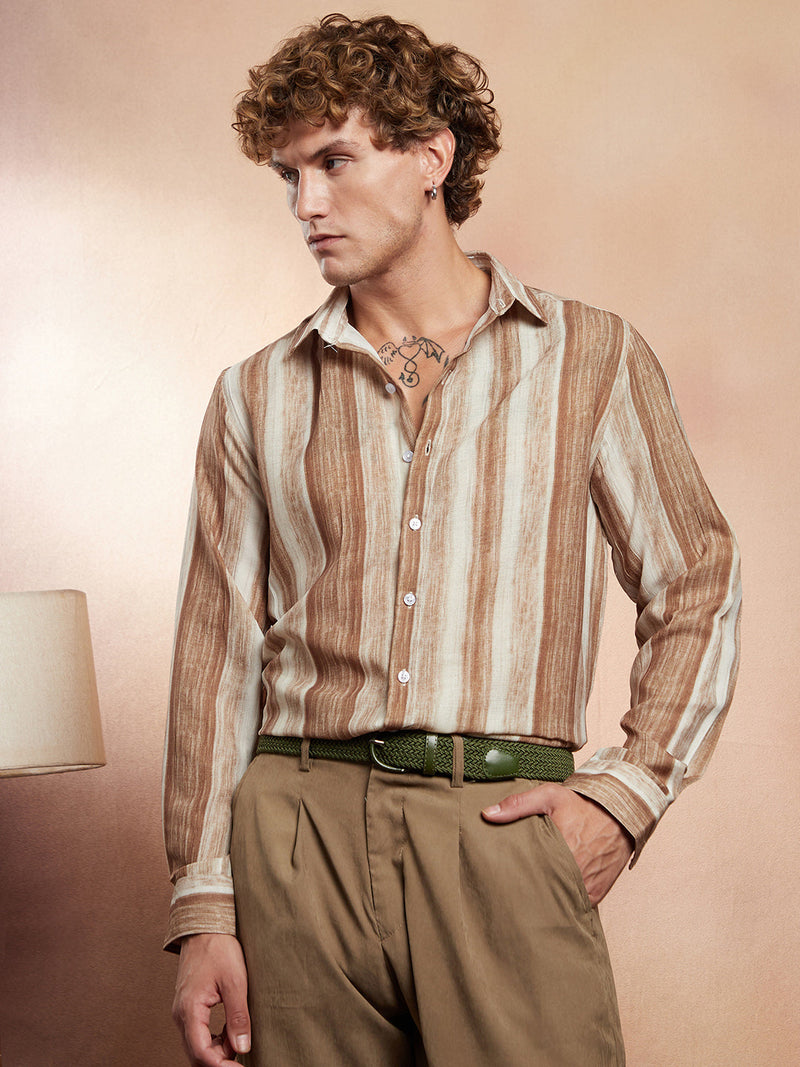 Striped-Strokes Shirt