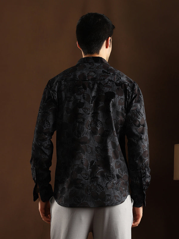 Foliage-Jaquard Shirt
