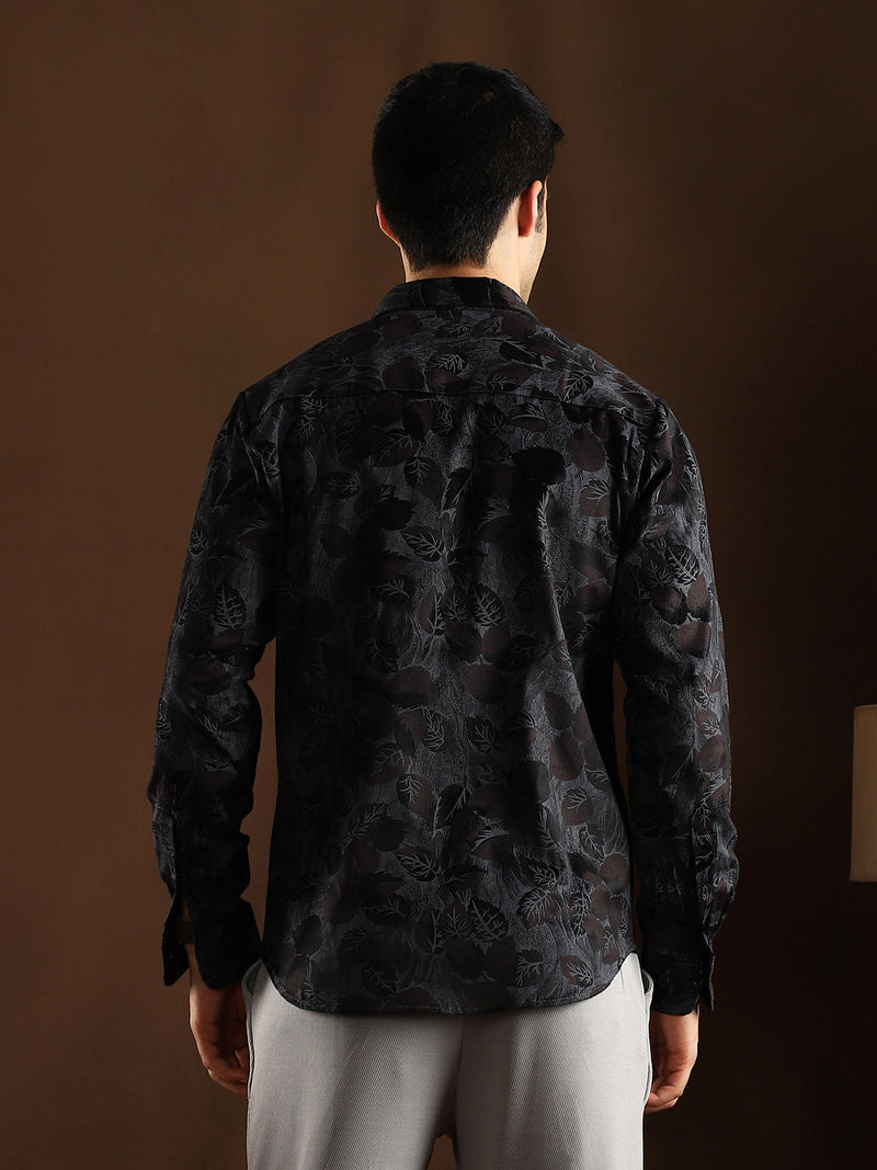 Foliage-Jaquard Shirt