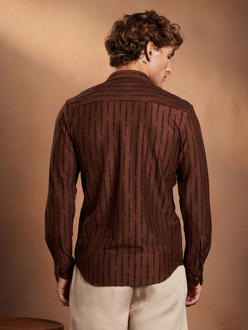 Tassel-Weave Shirt