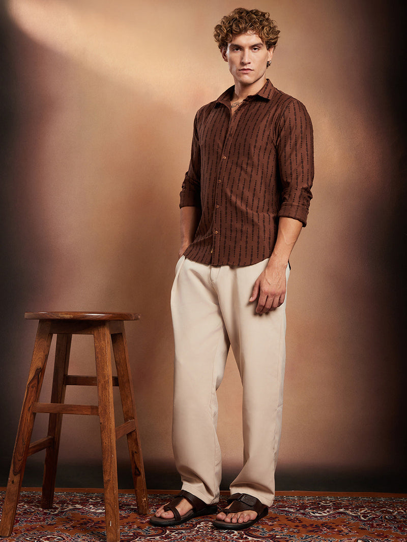 Tassel-Weave Shirt