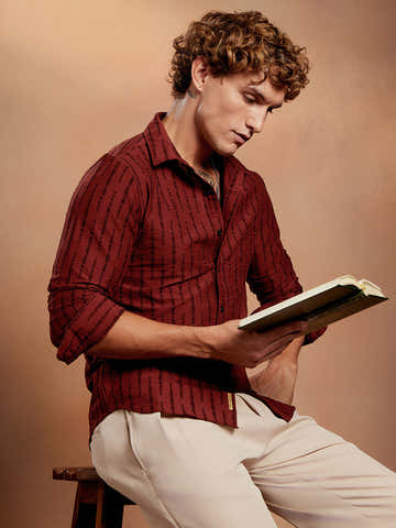 Tassel-Weave Shirt