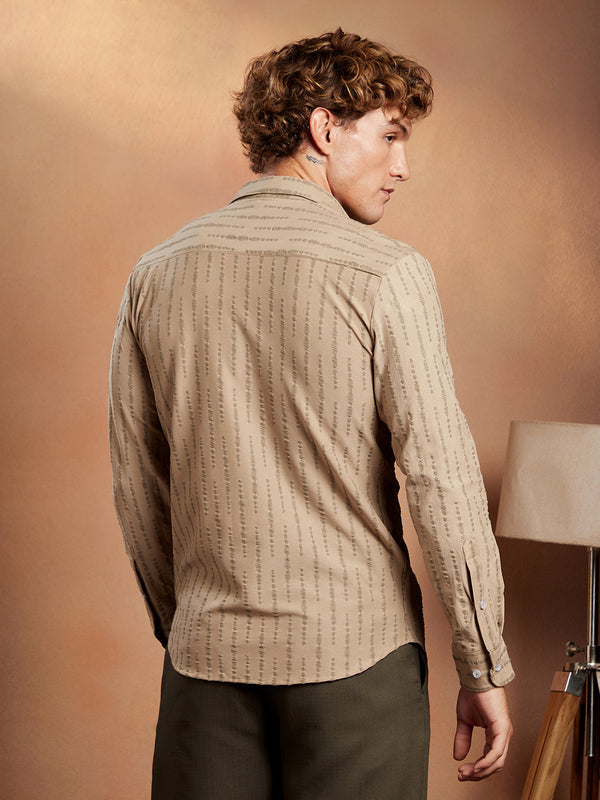 Tassel-Weave Shirt