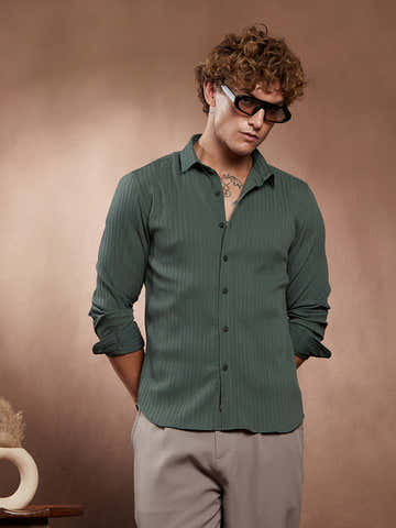 Pinstripe-Tactile Shirt
