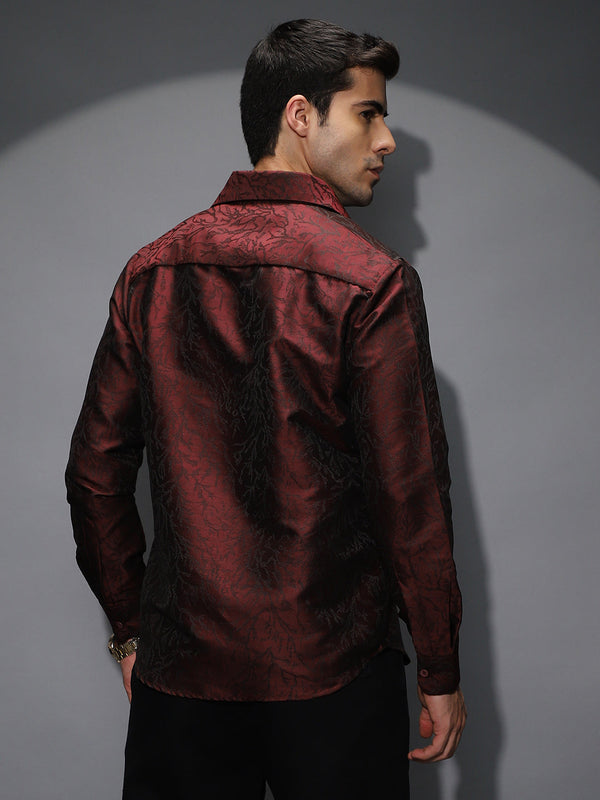 Foliage-Woven Shirt