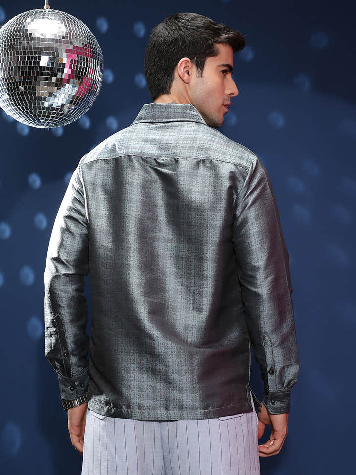 Distortion-Texture Shirt