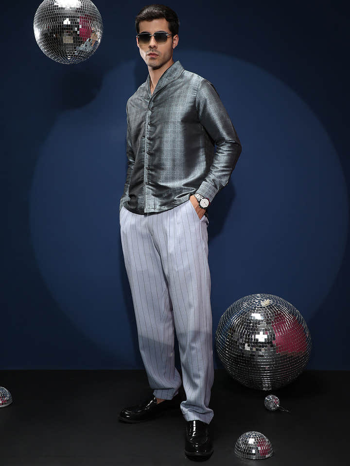 Distortion-Texture Shirt
