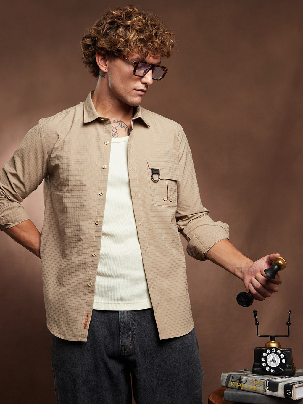 Grid-Utility Shirt