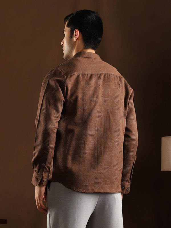 Overlap-Weave Shirt