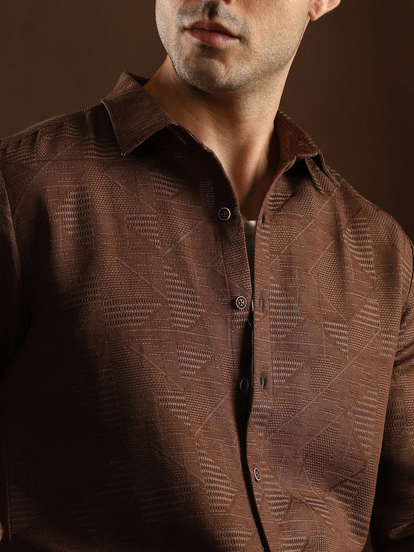 Overlap-Weave Shirt