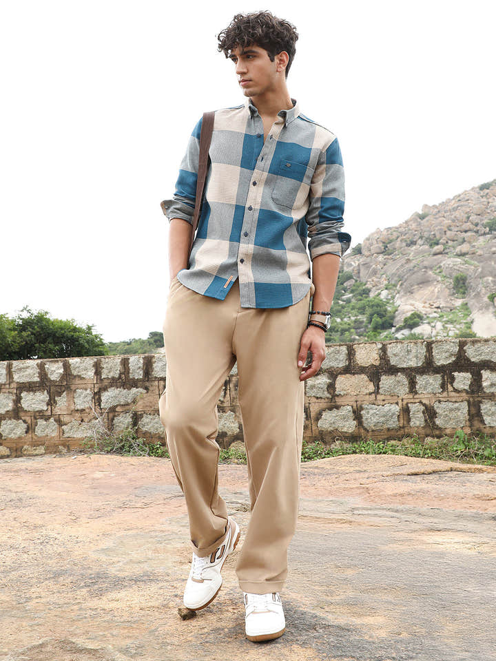Buffalo-Woven Regular Shirt