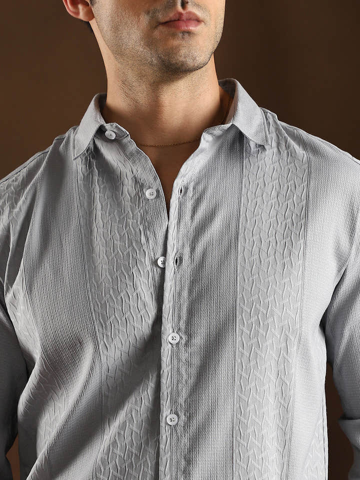 Tactile-Panel Shirt