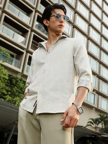 Splash-Jacquard Shirt