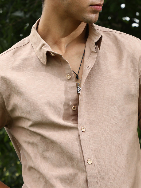 Duo-Cubic Imprint Shirt