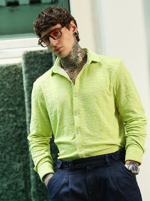 lime green men's dress shirt Textured Full Sleeve For Men – Cahoot styleattribute-sweetheart neckline Buy LEEM Asymmetric Gathered Shipping:2 Week Rush +$100 Look sharp in this