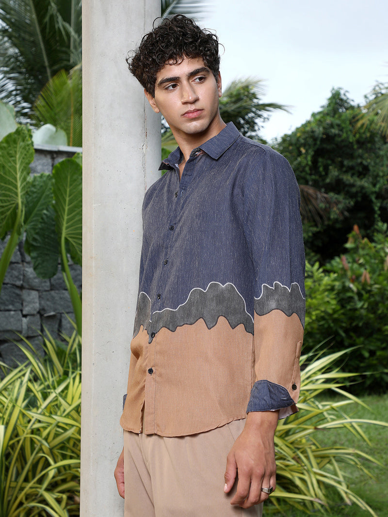 Brushline Imprint Shirt
