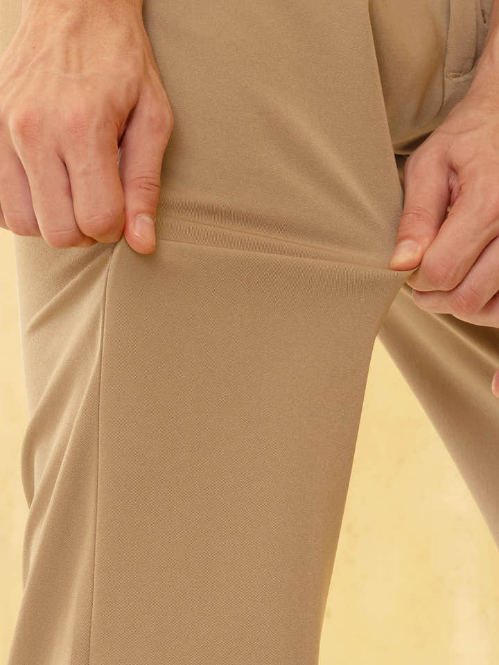 Mid-Rise Boot Cut Trouser