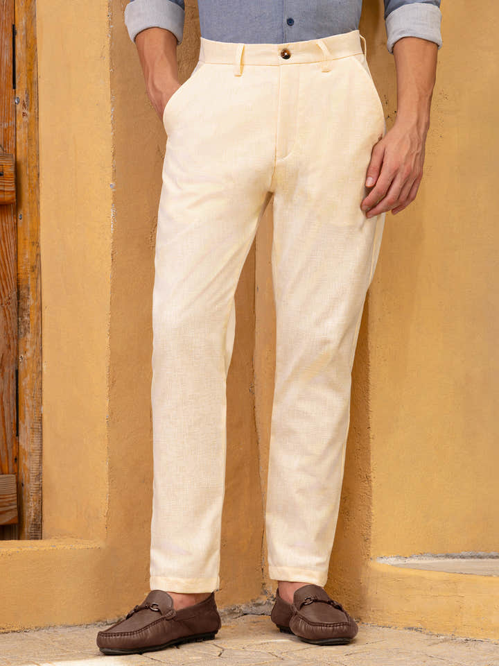 Mid-Rise Tapered Fit Trouser