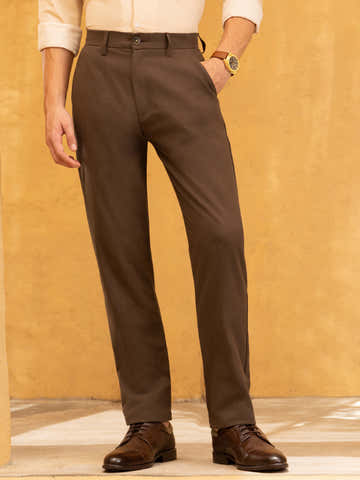 Mid-Rise Tapered Fit Trouser