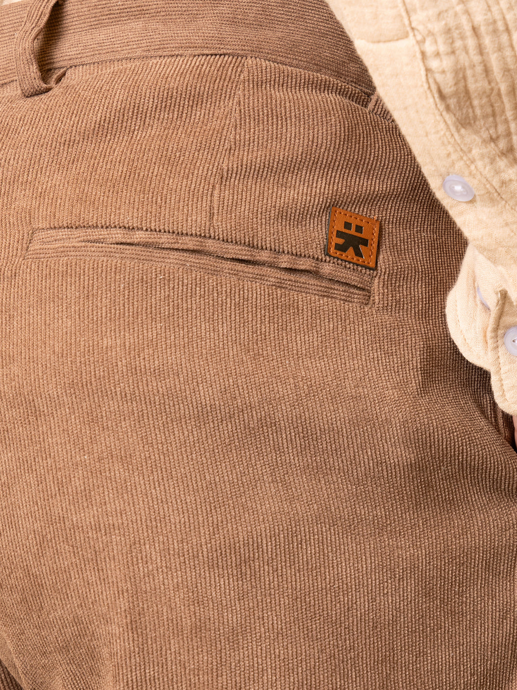 Brown Mid-Rise Regular Fit Trouser