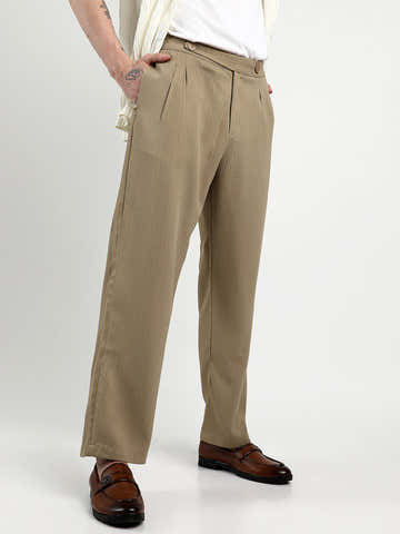 Lightweight - Tailored Linen-Blend Trousers