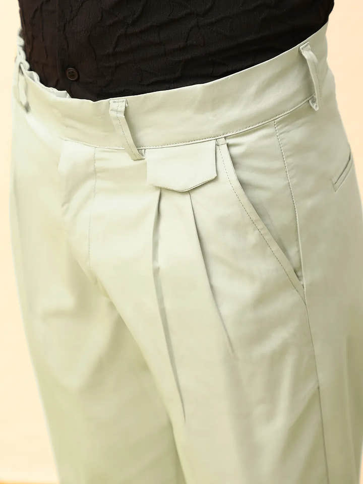 Lightweight - Solid Tailored Trousers
