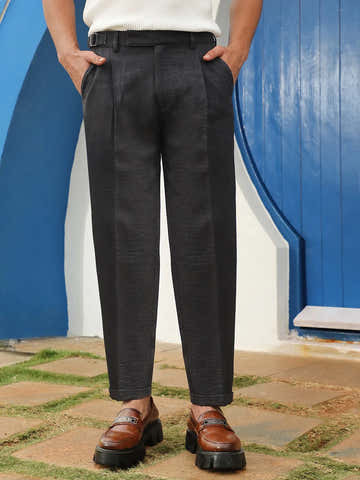 Lightweight - Tailored Linen-Blend Trousers