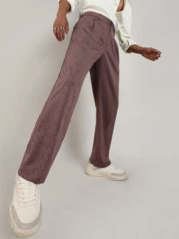 Lightweight - Tailored Heathered Trousers