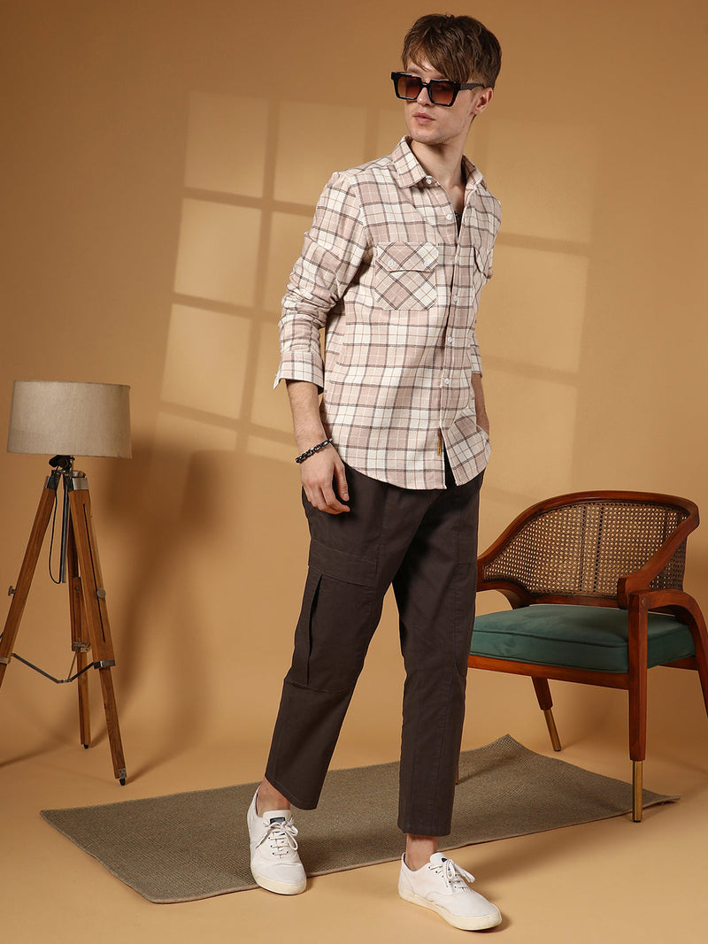 Solid Utility Trousers