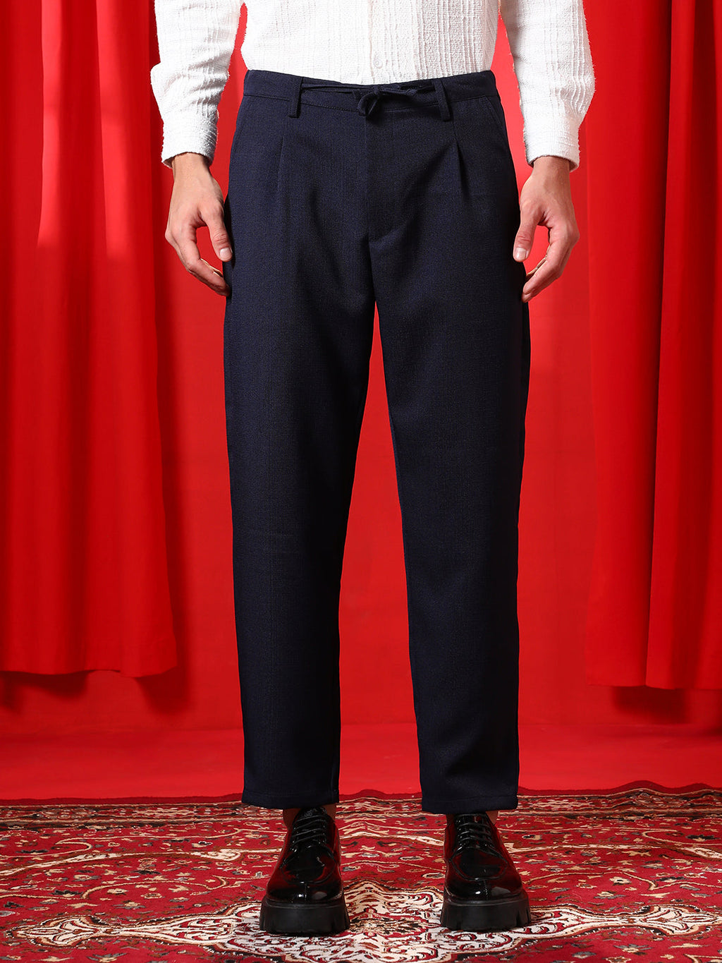 Lightweight - Tailored Linen-Blend Trousers