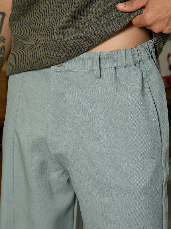 Lightweight - Relaxed-Panel Tailored Trousers