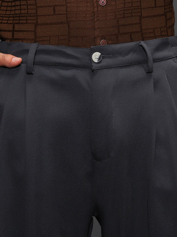 Lightweight - Pleated Cuffed Trousers