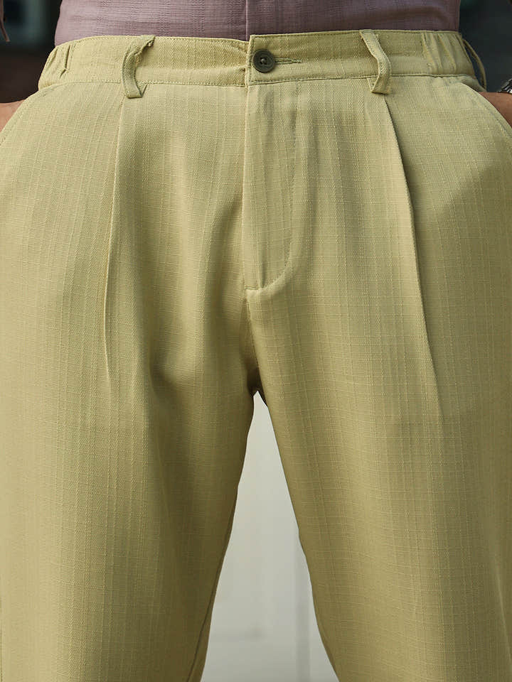 Lightweight - Linen-Blend Chino Trousers