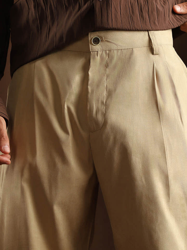 Lightweight - Pleated Tailored Trousers