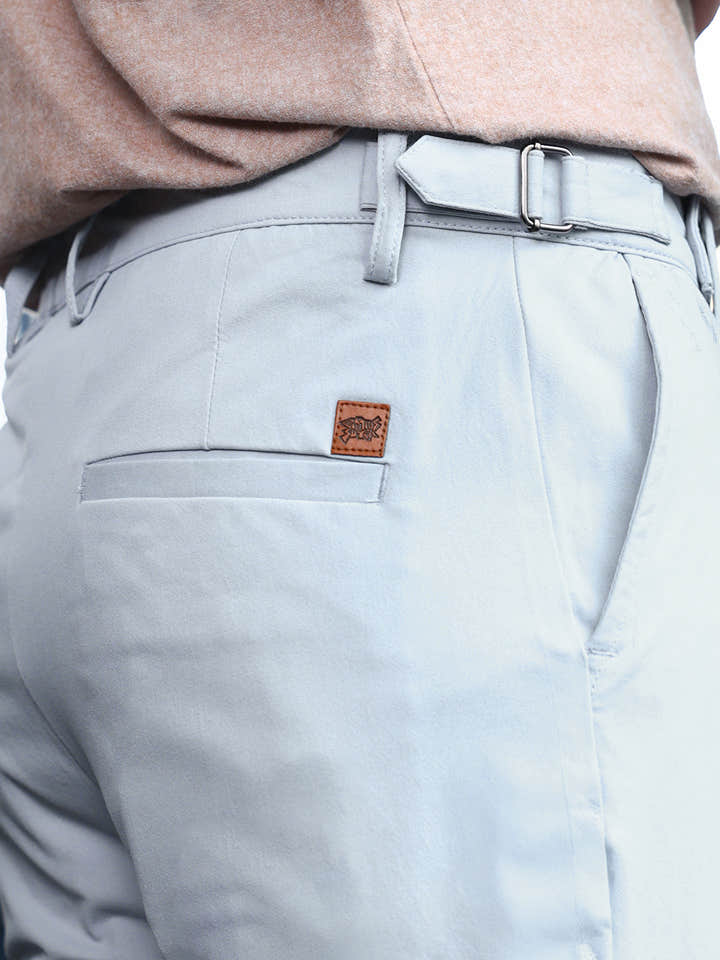 Adjustable Chino-Tailored Trousers