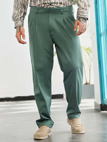 Lightweight - Double-Pleated Tailored Trousers