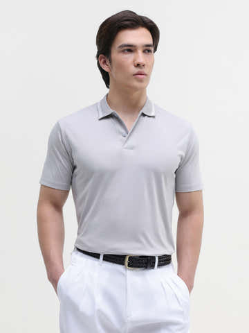 Soild Regular Fit Polo