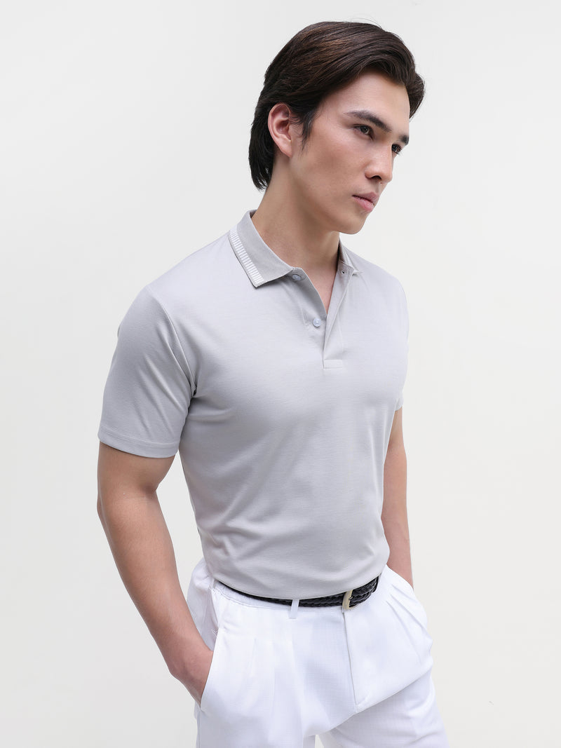 Grey Solid T-Shirt
