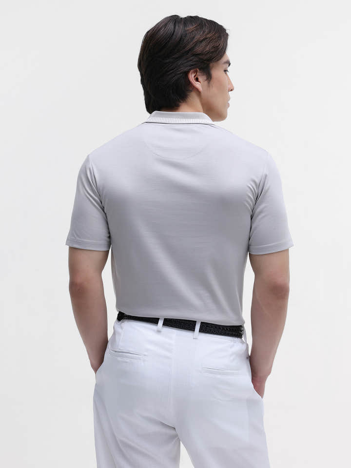 Soild Regular Fit Polo