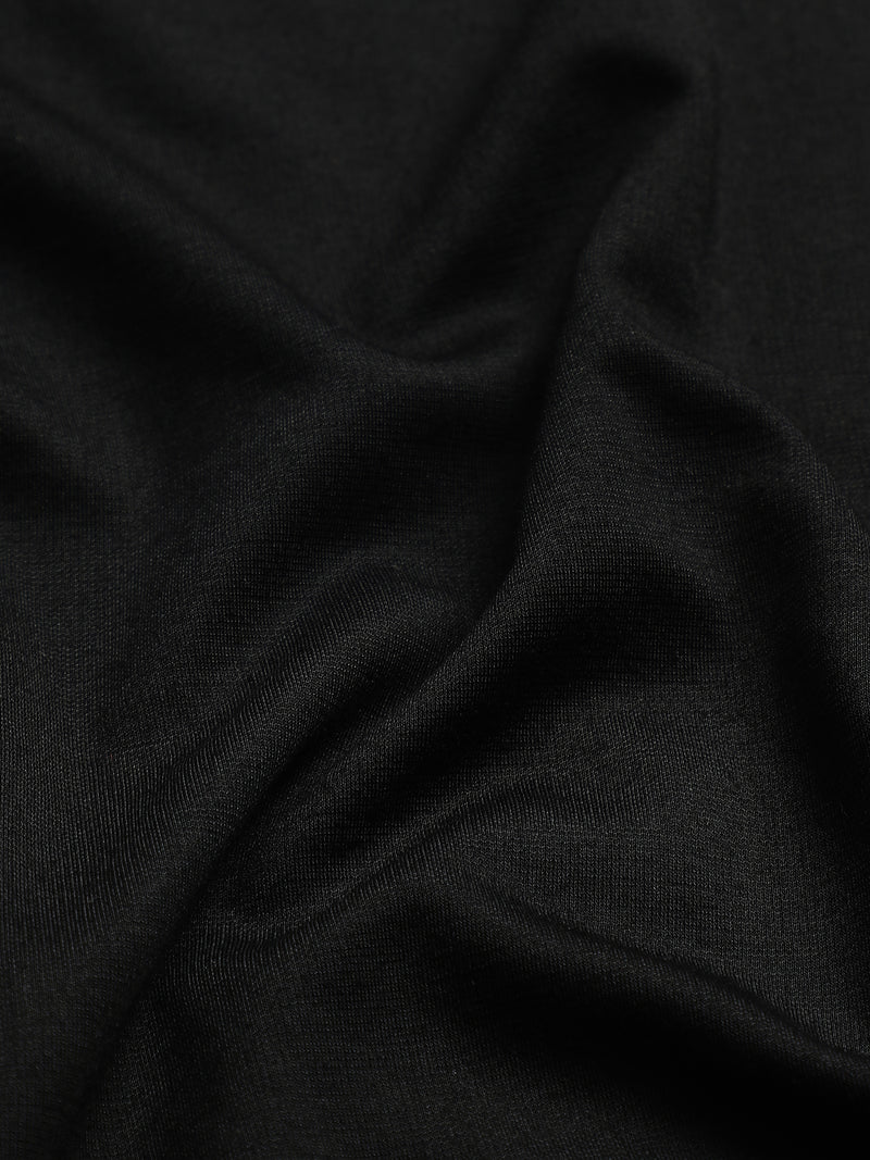 CAHOOT Black Contrast White-Collar Regular Fit Polo - view 6