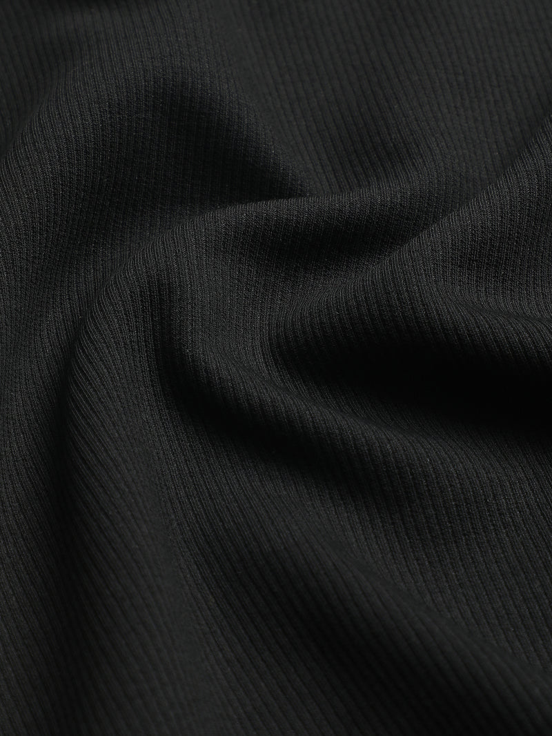 CAHOOT Black Contrast Tan-Collar Regular Fit Polo - view 6