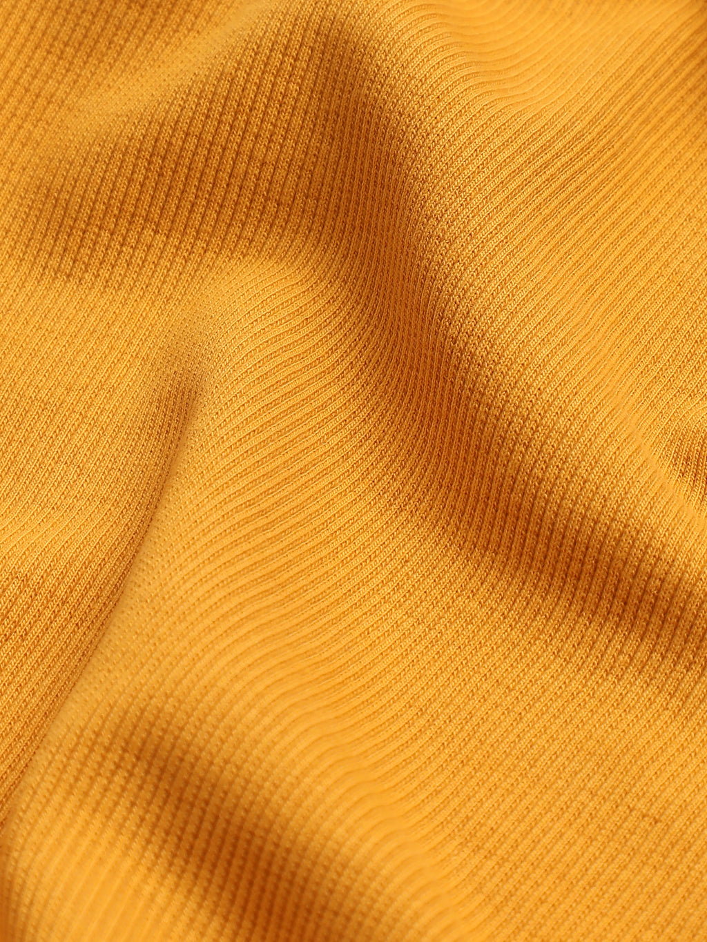 CAHOOT Men's Mustard Solid Polo With Jacquard Collar - view 7