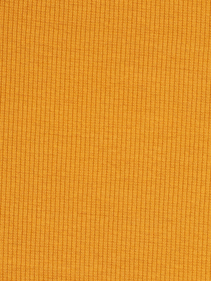 CAHOOT Men's Mustard Solid Polo With Jacquard Collar - view 8